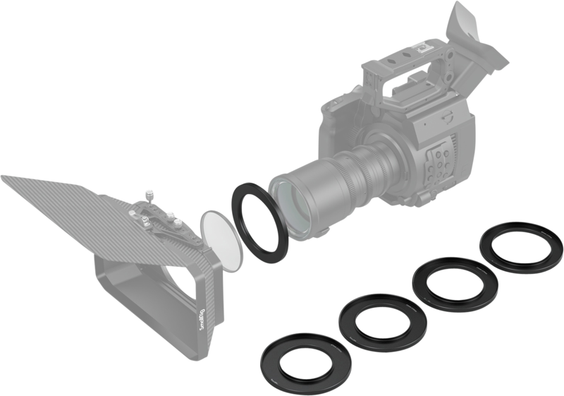 SmallRig 3410 Screw-In Reduction Ring Set (67, 72, 77, 82, 86mm - 114mm) For Matte Box 2660 - 3
