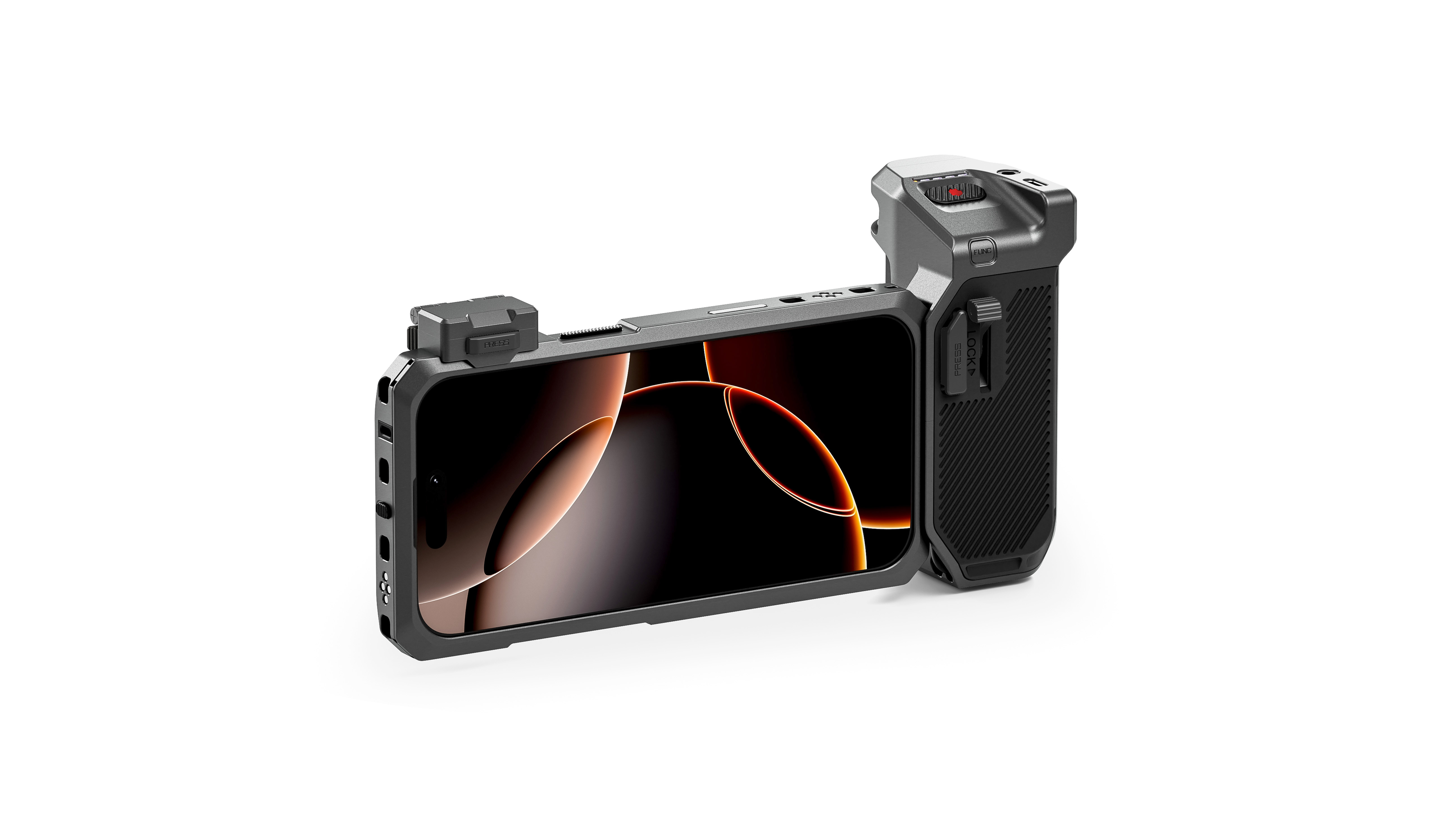 Tilta Khronos iPhone 16 Pro Handheld Kit - Space Gray (with Internal Batteries) - 3