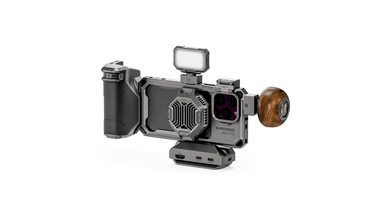 Tilta Khronos iPhone 16 Pro Max Ultimate Kit - Space Gray (with Internal Batteries)