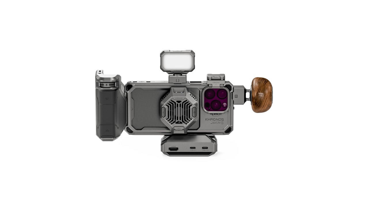 Tilta Khronos iPhone 16 Pro Max Ultimate Kit - Space Gray (with Internal Batteries) - 2
