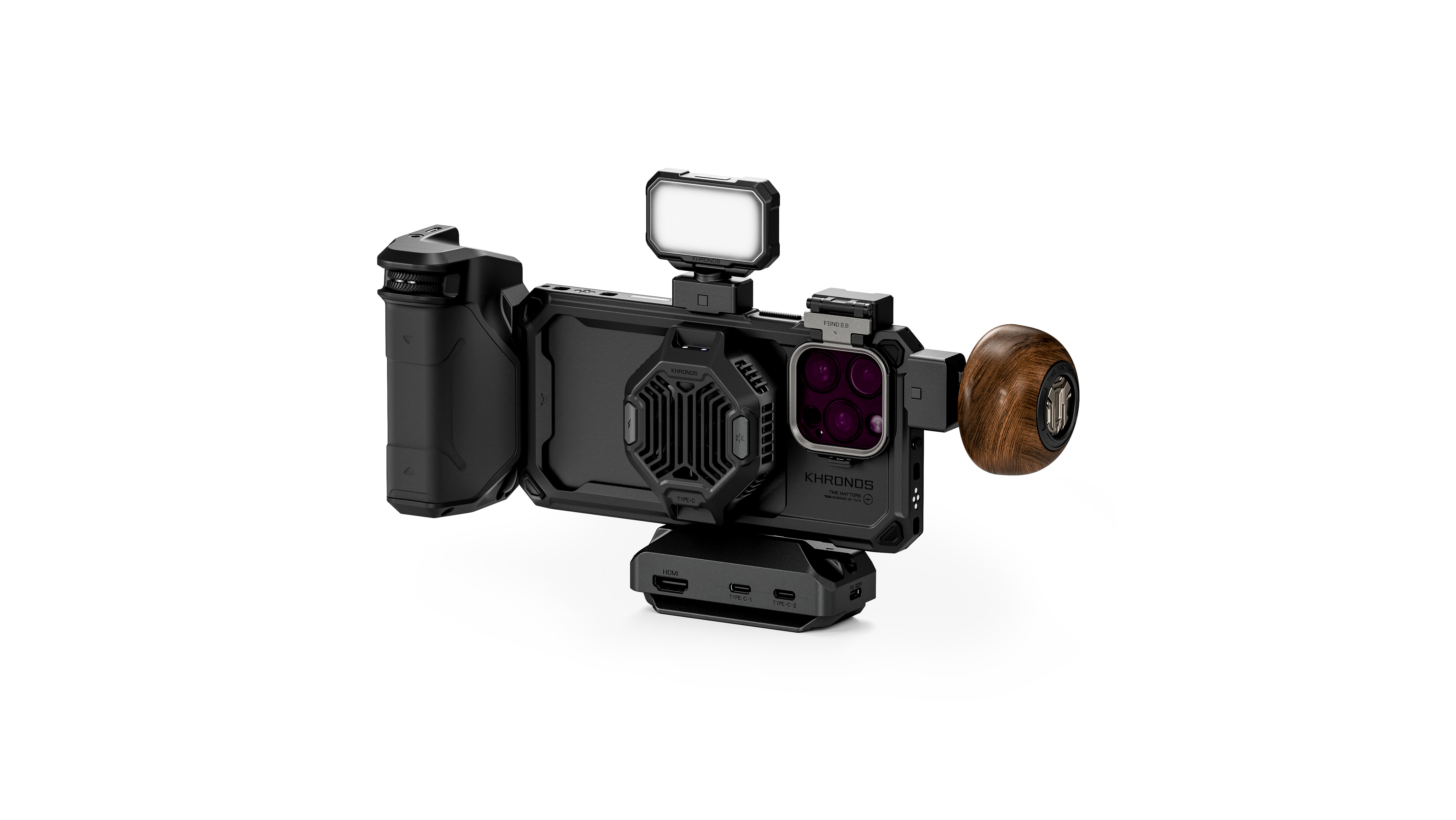 Tilta Khronos iPhone 16 Pro Max Ultimate Kit - Black (with Internal Batteries) - 2