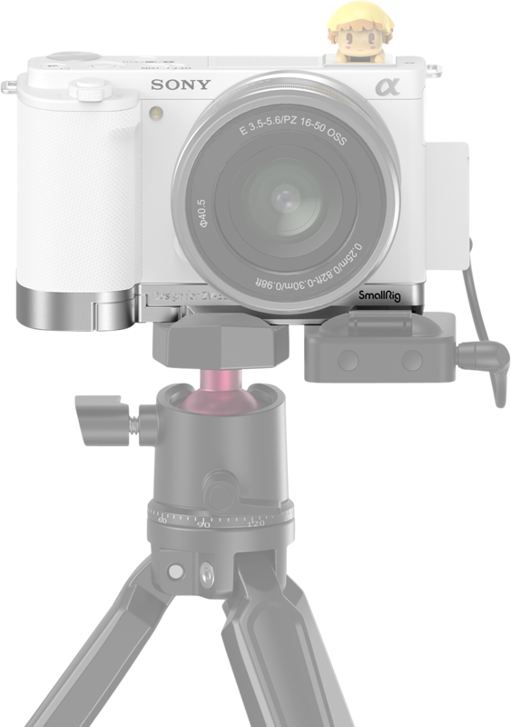 SmallRig 3524 Extension Grip For Sony ZV-E10 Silver - 8
