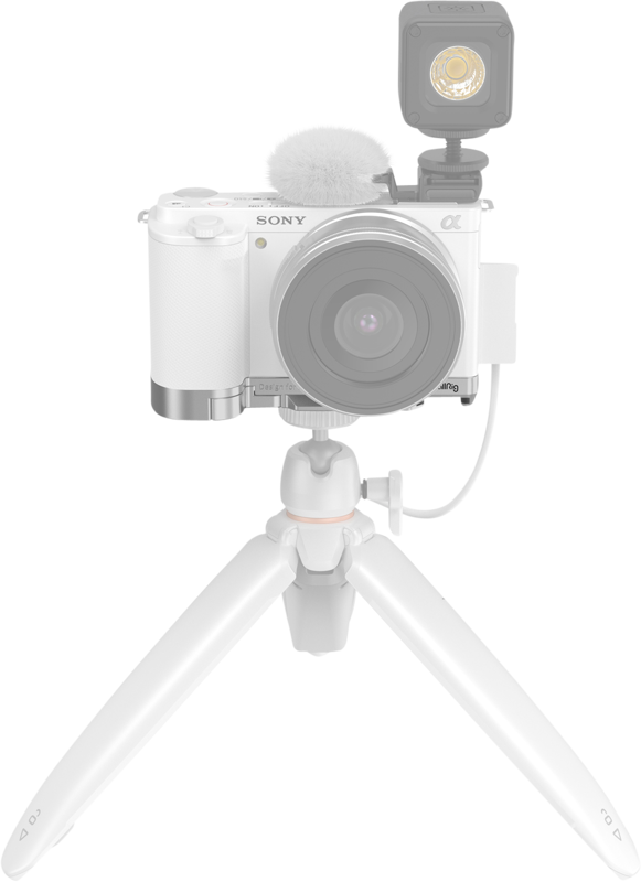 SmallRig 3524 Extension Grip For Sony ZV-E10 Silver - 4