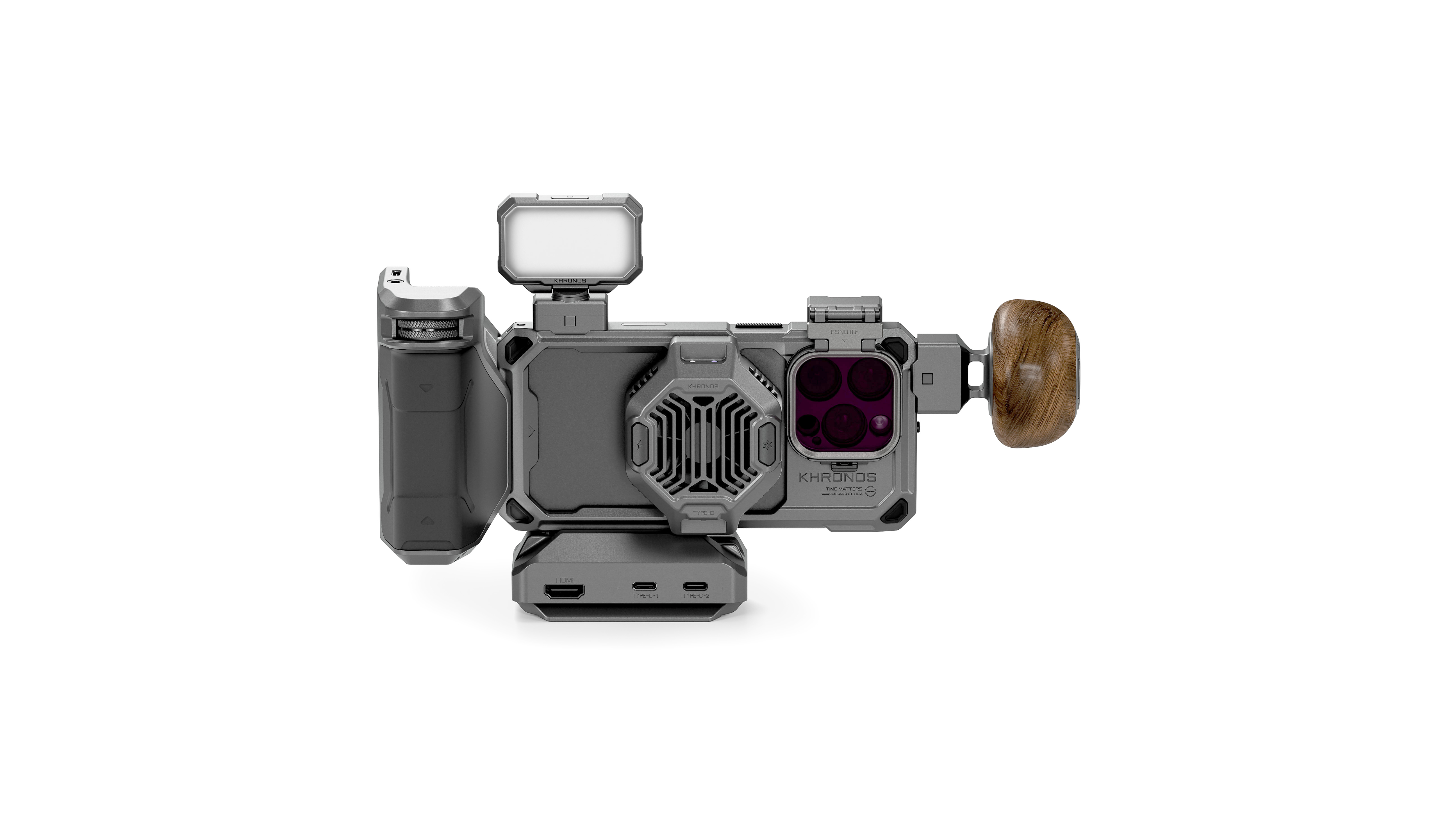 Tilta Khronos iPhone 16 Pro Ultimate Kit - Space Gray (with Internal Batteries) - 2