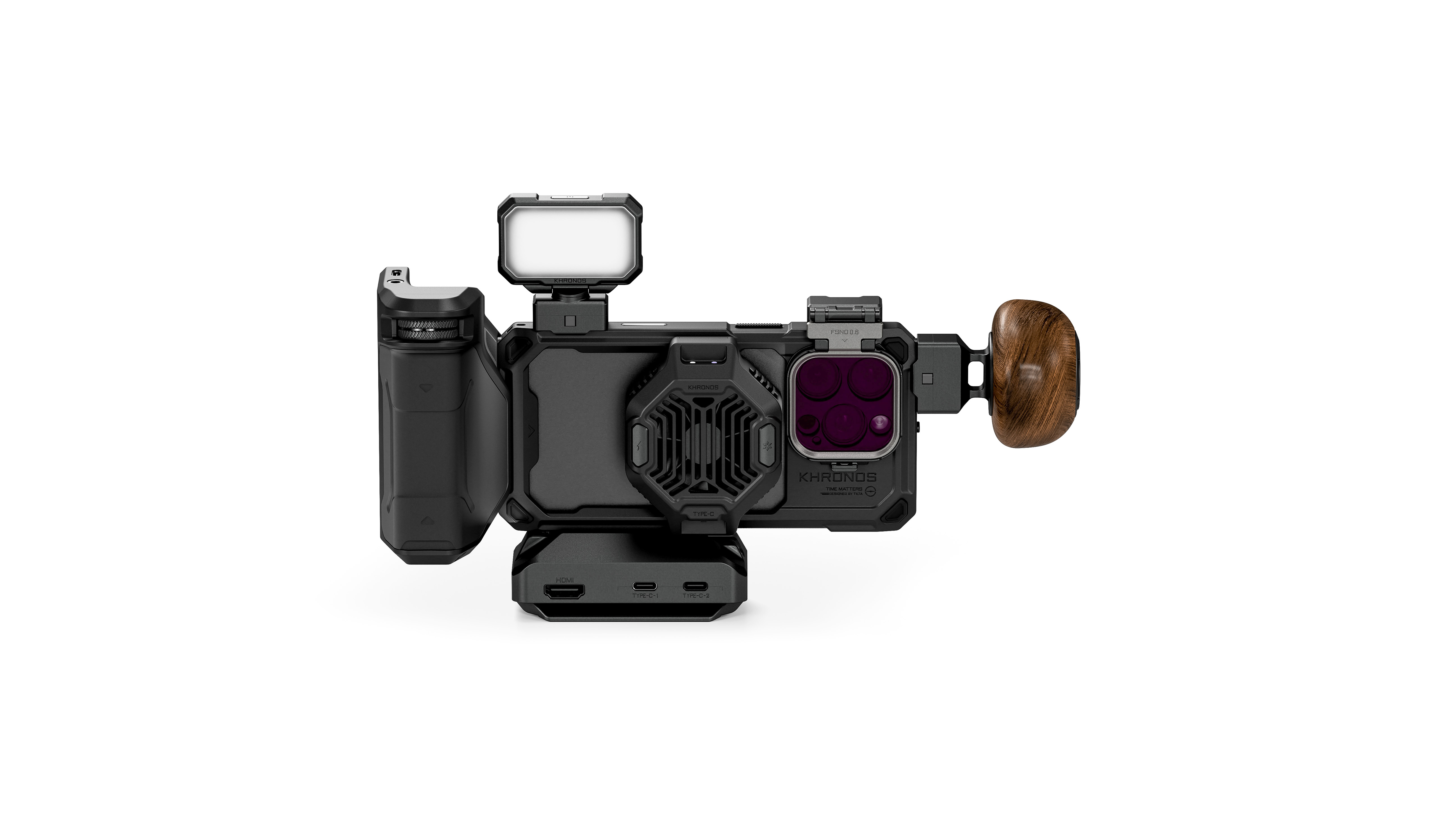 Tilta Khronos iPhone 16 Pro Ultimate Kit - Black (with Internal Batteries) - 2