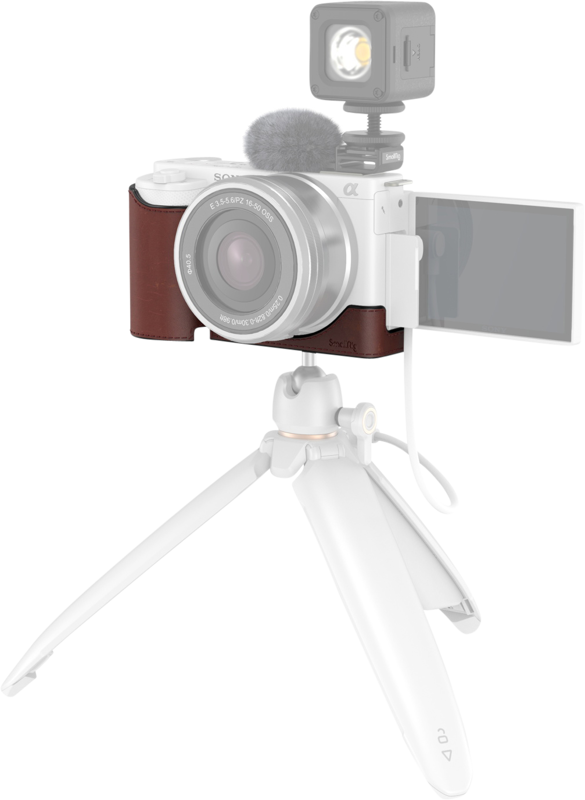 SmallRig 3527 Lether Half Case For Sony ZV-E10 - 6