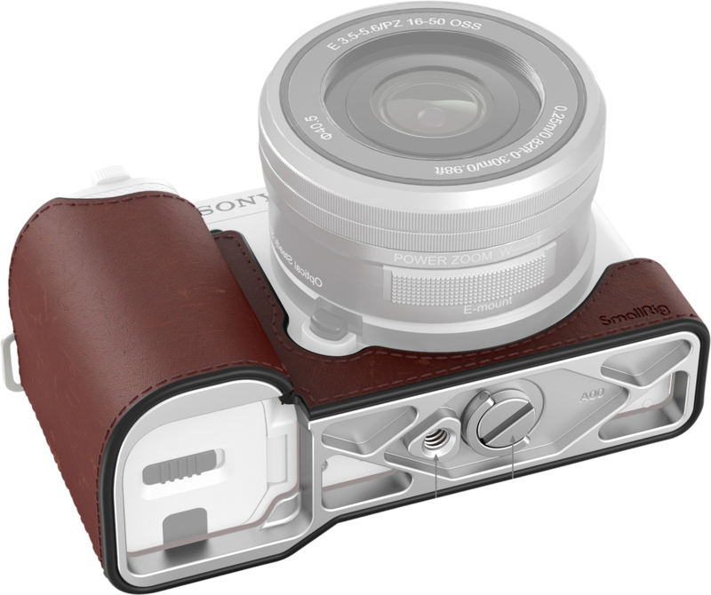 SmallRig 3527 Lether Half Case For Sony ZV-E10 - 4