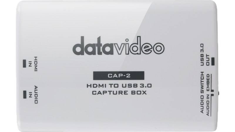 Datavideo BDL-1609 Bundle iCast, TPC, tracking PTZ & CAP-2 - 20