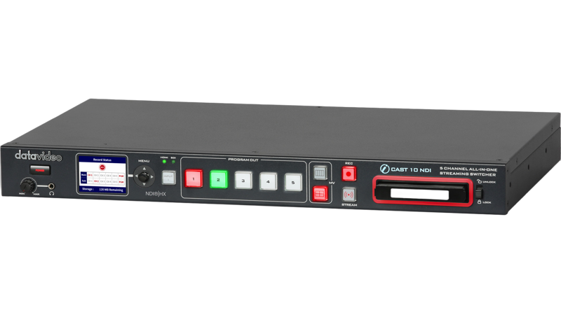 Datavideo BDL-1609 Bundle iCast, TPC, tracking PTZ & CAP-2