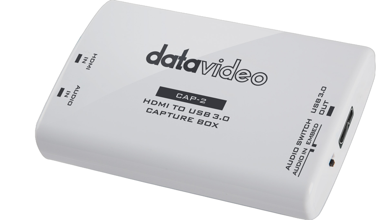 Datavideo BDL-1609 Bundle iCast, TPC, tracking PTZ & CAP-2 - 19