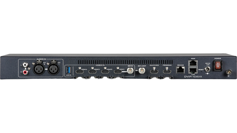 Datavideo BDL-1609 Bundle iCast, TPC, tracking PTZ & CAP-2 - 12