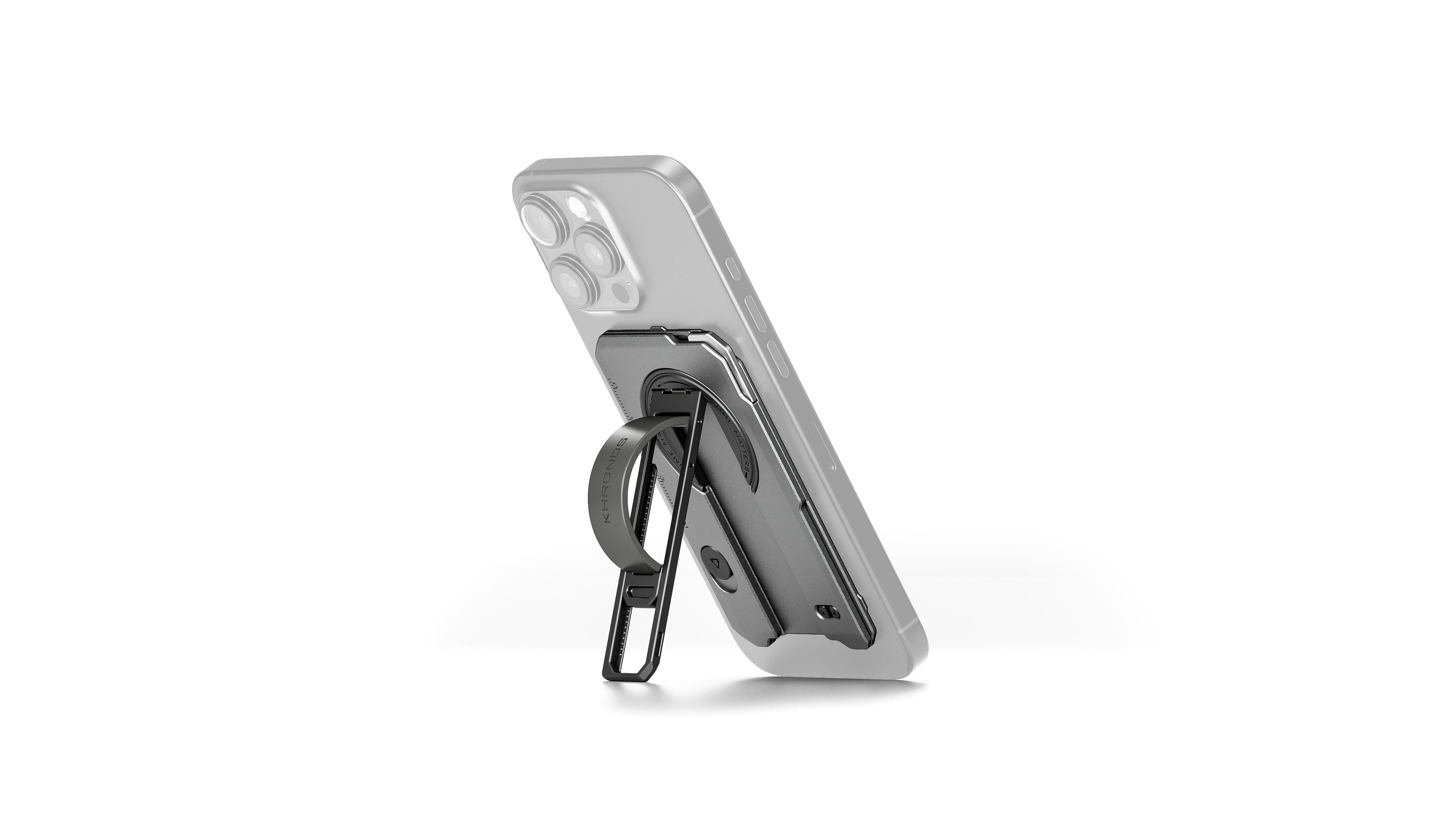 Tilta Khronos Multi-Functional Magnetic Backplate for iPhone 16 Pro Max - Space Gray - 2