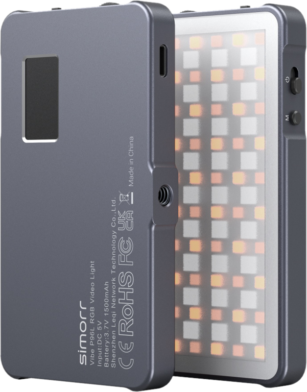 SmallRig 3489 Vibe P96L RGB Video Light - 2