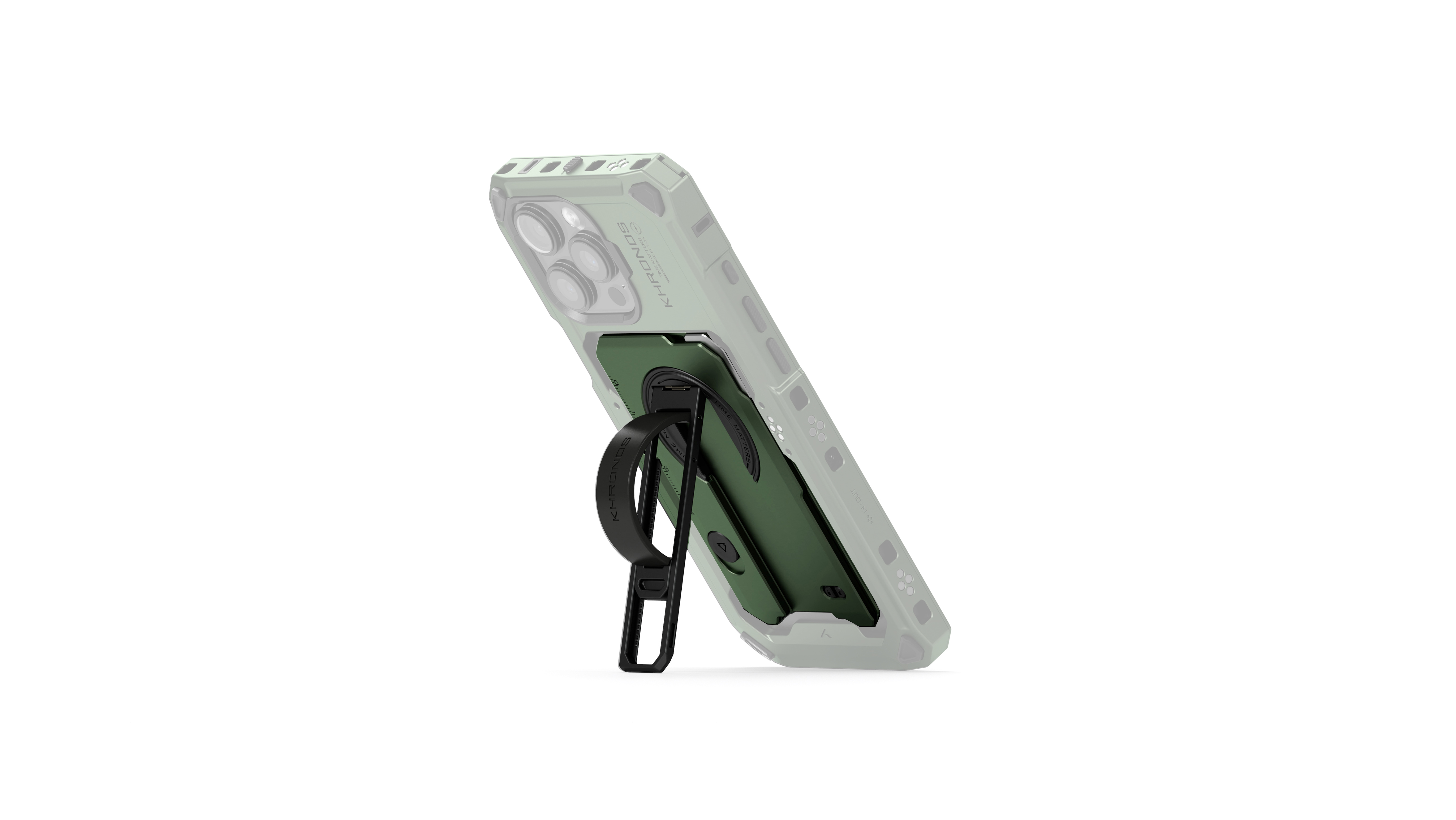 Tilta Khronos Multi-Functional Magnetic Backplate for iPhone 16 Pro Max - Forest Green