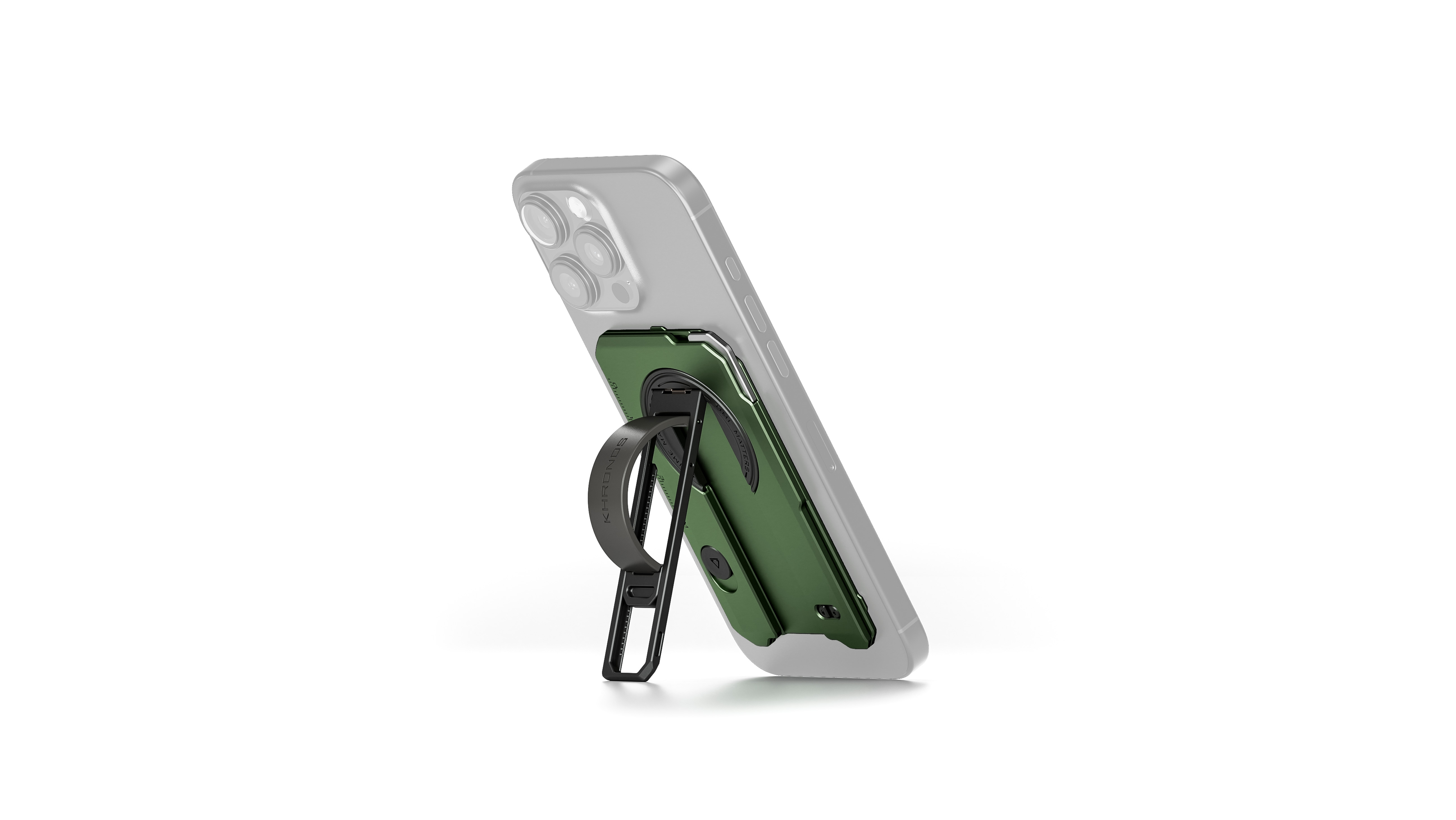 Tilta Khronos Multi-Functional Magnetic Backplate for iPhone 16 Pro Max - Forest Green - 2