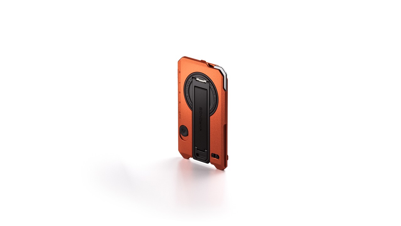 Tilta Khronos Multi-Functional Magnetic Backplate for iPhone 16 Pro Max - Orange - 3