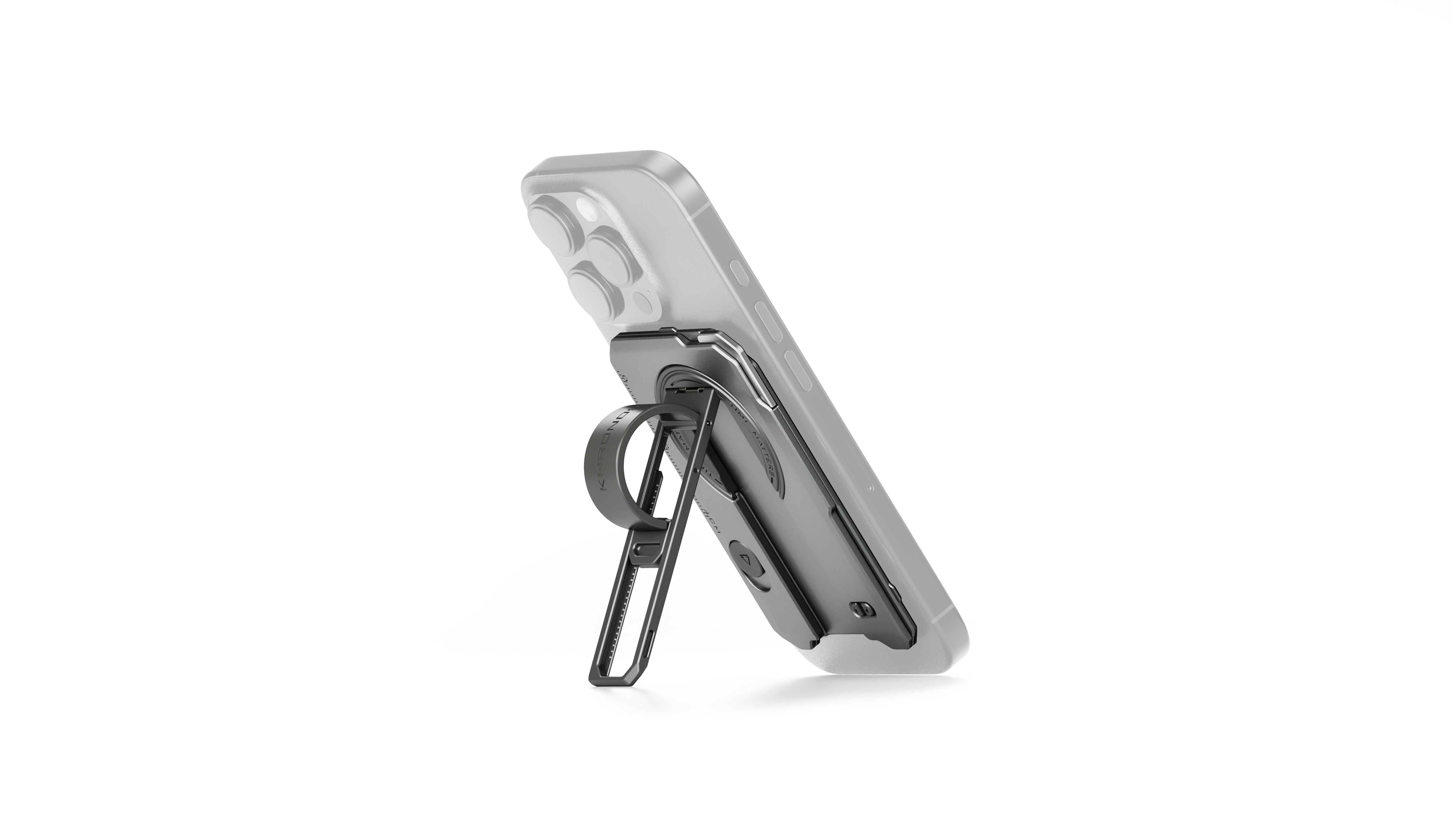 Tilta Khronos Multi-Functional Magnetic Backplate for iPhone 16 Pro - Space Gray - 2