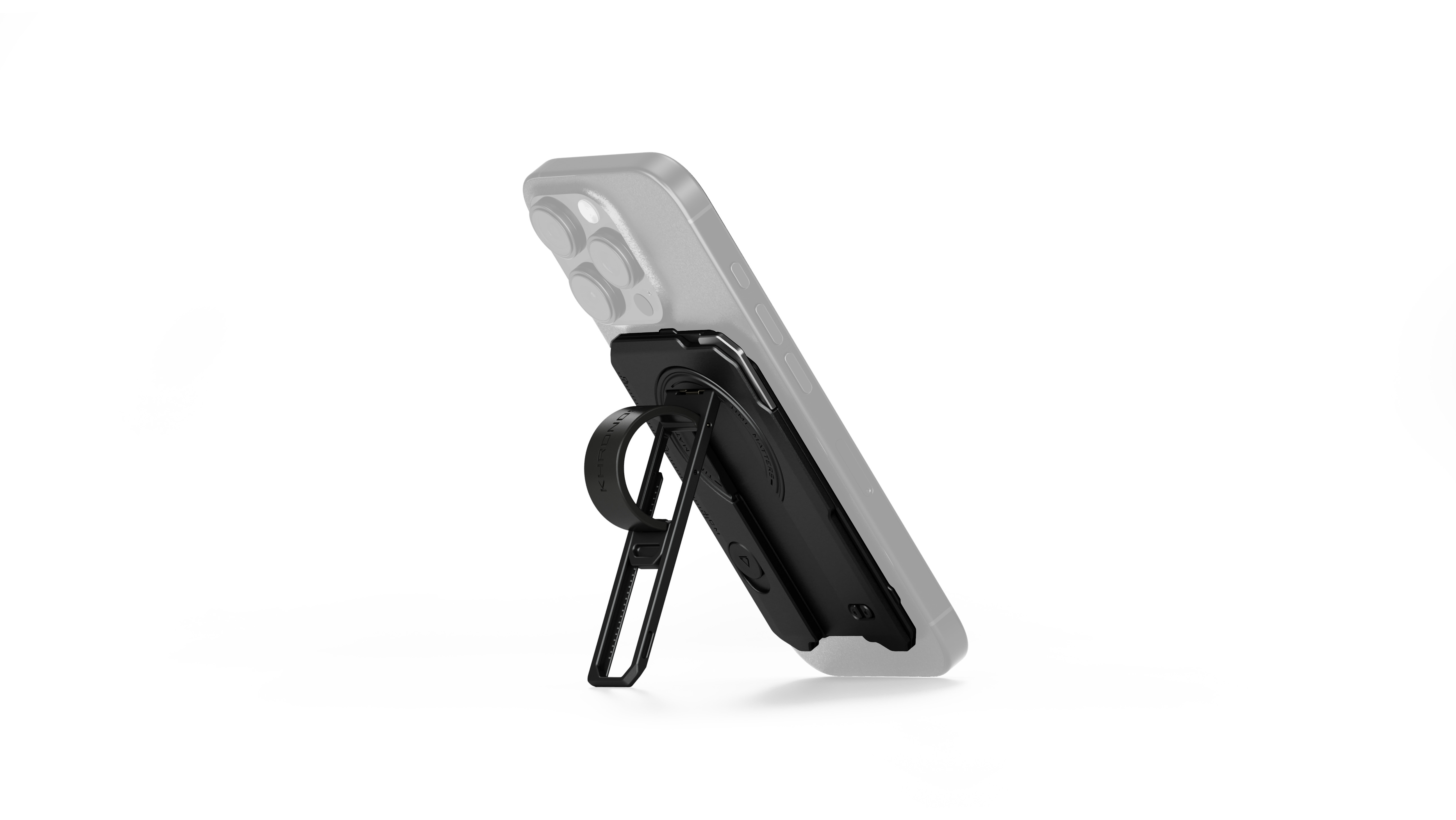 Tilta Khronos Multi-Functional Magnetic Backplate for iPhone 16 Pro - Black - 2