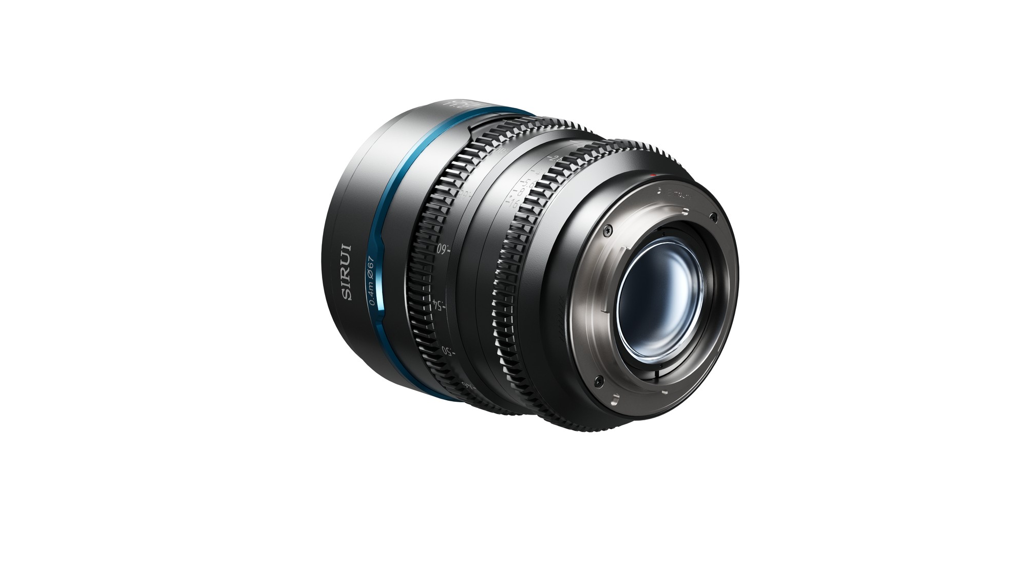 SIRUI Nightwalker Series 24mm T1.2 S35 Manual Focus Cine Lens (RF Mount, Gun Metal Gray) - 2