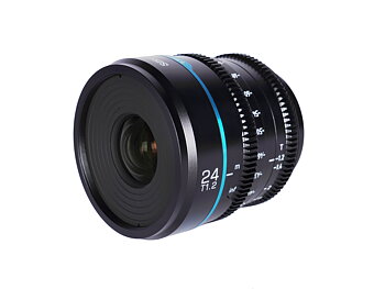 SIRUI Nightwalker Series 24mm T1.2 S35 Manual Focus Cine Lens (X Mount, Black)