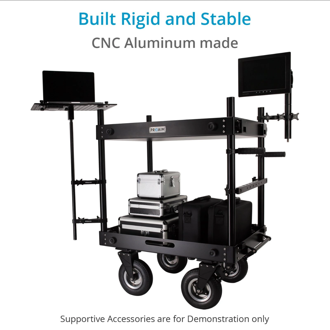 Proaim Victor V1.1 Video Production Camera Cart  - 6