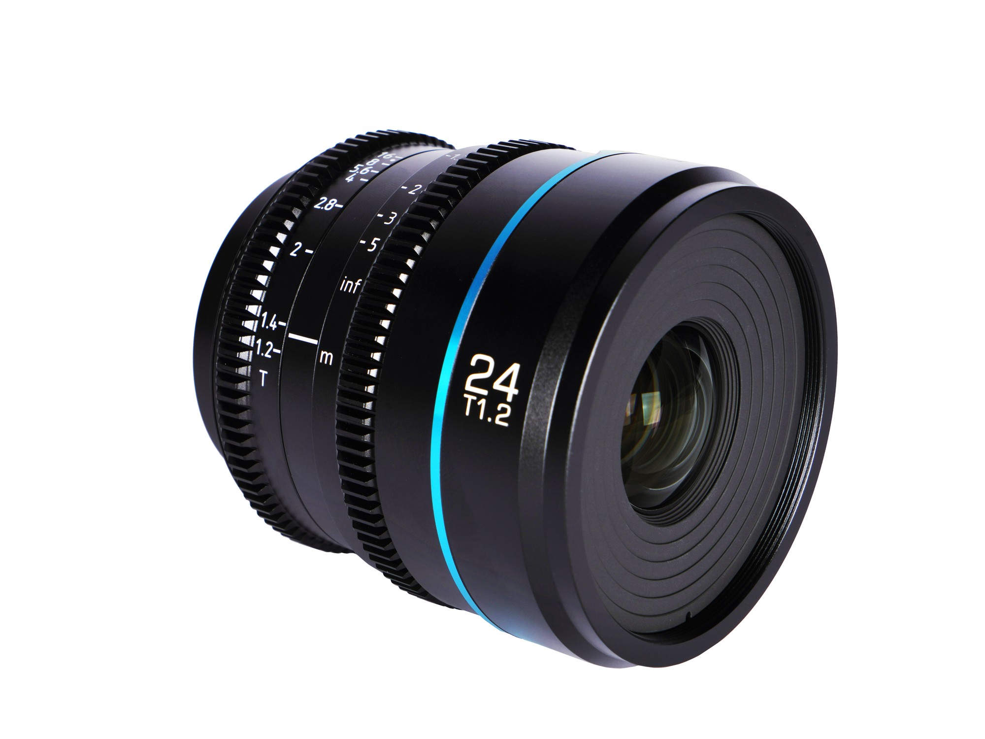 SIRUI Nightwalker Series 24mm T1.2 S35 Manual Focus Cine Lens (M4/3 Mount, Black) - 4