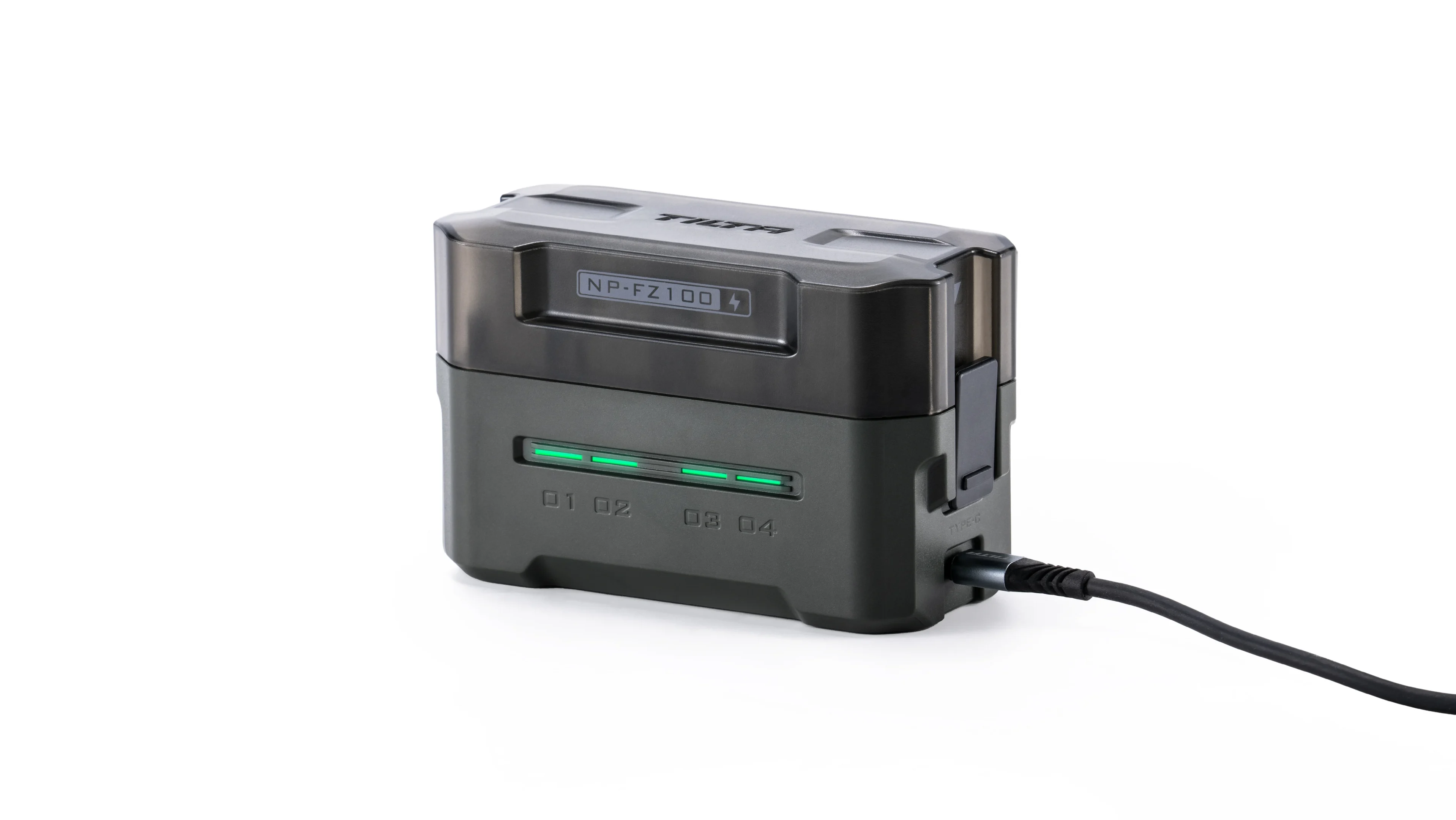 Tilta Portable Charging Station for NP-FZ100 (4 Channel) - Green - 5