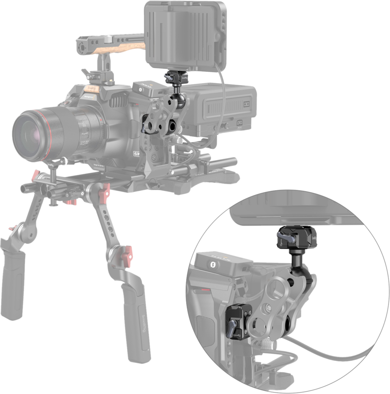 SmallRig 3600 Drop-in HawkLock Mini Quick Release 1/4-20" Ballhead - 6