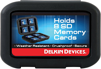 Delkin Weather Resistant Case for 8 SD cards