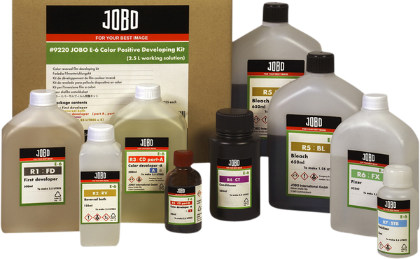 Jobo E-6 COLOR Positive Chemistry Kit  4 x  2,5L
