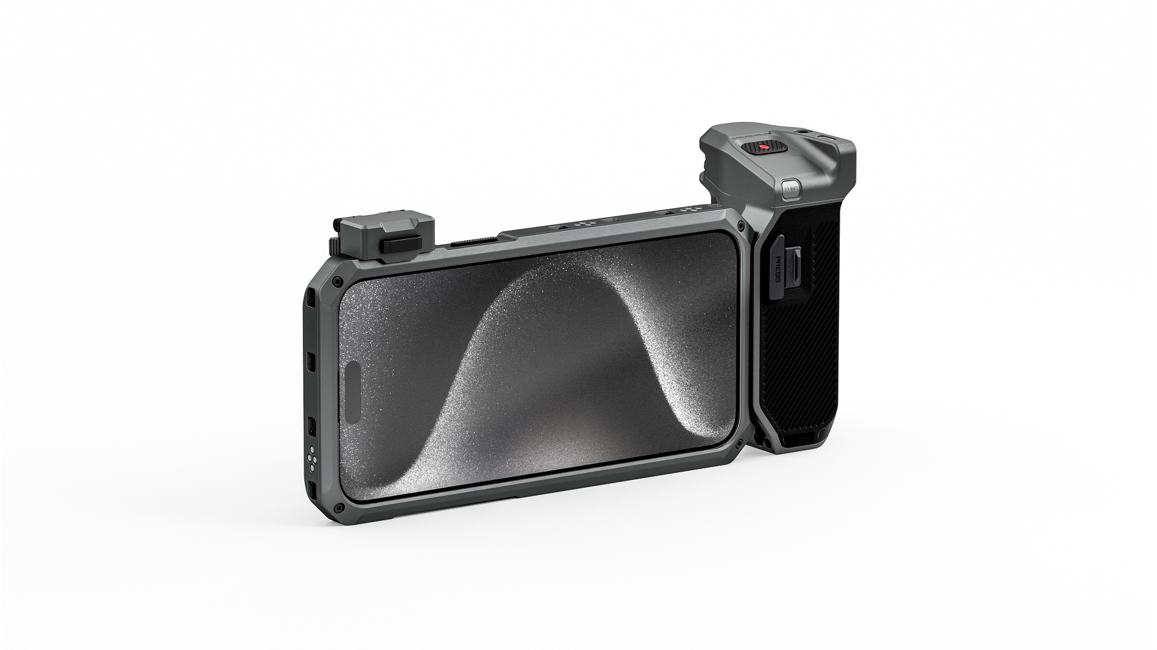 Tilta Khronos Magnetic Card Holder for iPhone 15 Pro - Space Gray - 13