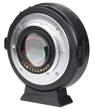 Viltrox EF-M2 Focal Reducer Booster Adapter Auto-focus 0.71x Canon EF mount series lens to M43 camera 