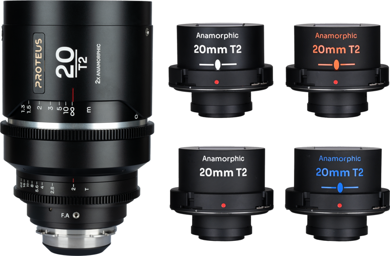 Laowa Proteus Flex 2X Anamorphic 20mm T2-Arri PL/ Canon EF