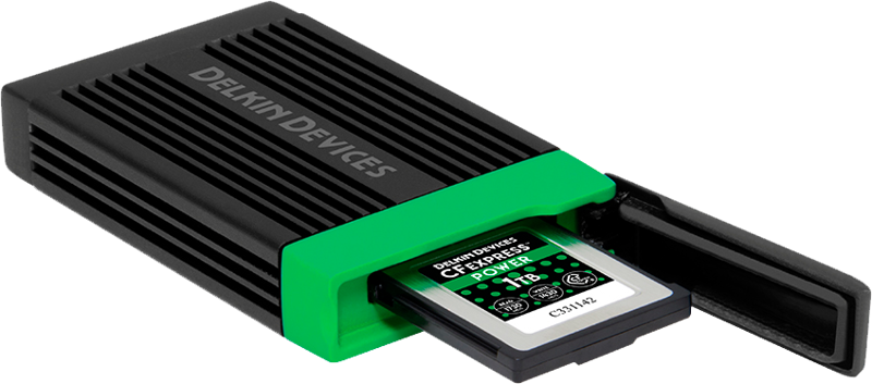 Delkin CARDREADER CFEXPRESS ALUMINUM - 4