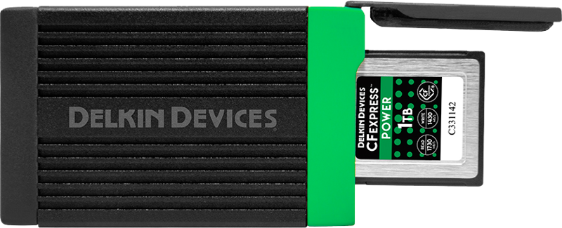 Delkin CARDREADER CFEXPRESS ALUMINUM - 3