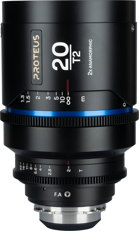 Laowa Proteus 2X Anamorphic 20mm T2 -Blue - Arri PL/ Canon EF
