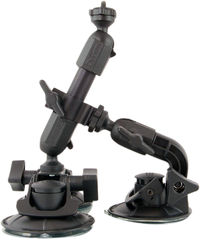 Delkin Fat Gecko Camera Mounts - FG Triple Suction - 5