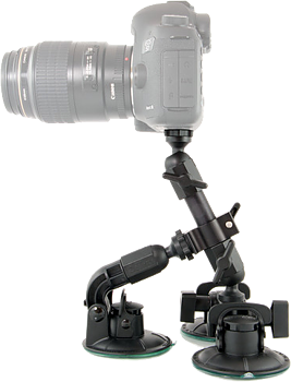 Delkin Fat Gecko Camera Mounts - FG Triple Suction