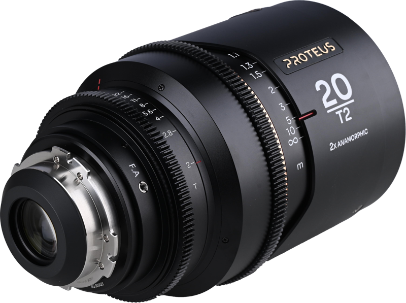 Laowa Proteus 2X Anamorphic 20mm T2 -Amber - Arri PL/ Canon EF - 4