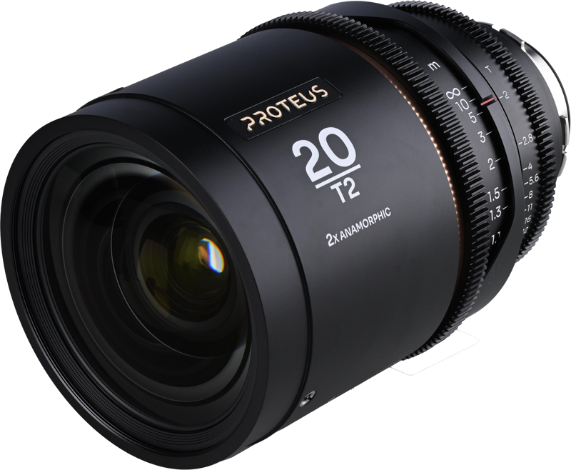 Laowa Proteus 2X Anamorphic 20mm T2 -Amber - Arri PL/ Canon EF - 3