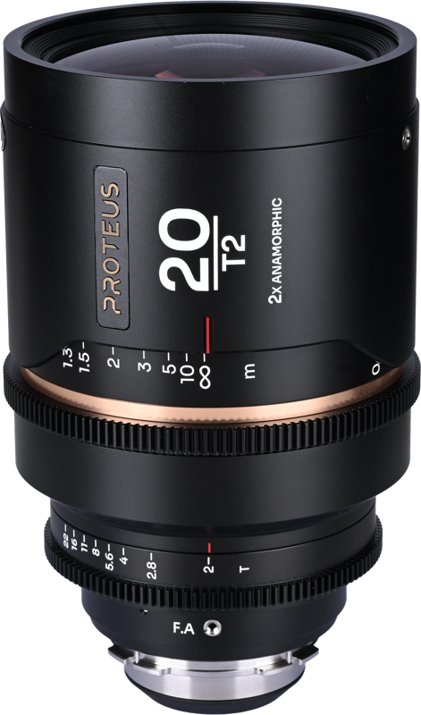Laowa Proteus 2X Anamorphic 20mm T2 -Amber - Arri PL/ Canon EF - 2