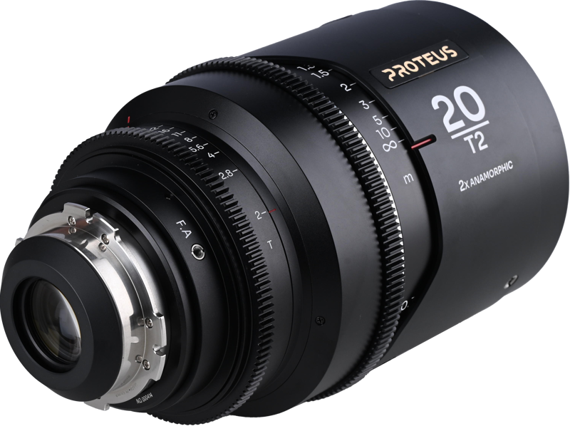 Laowa Proteus 2X Anamorphic 20mm T2 -Silver - Arri PL/ Canon EF - 4