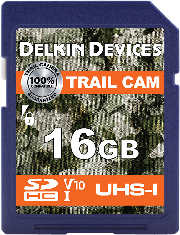 Delkin SDHC Trail Cam R100/W30 (V10) 16GB