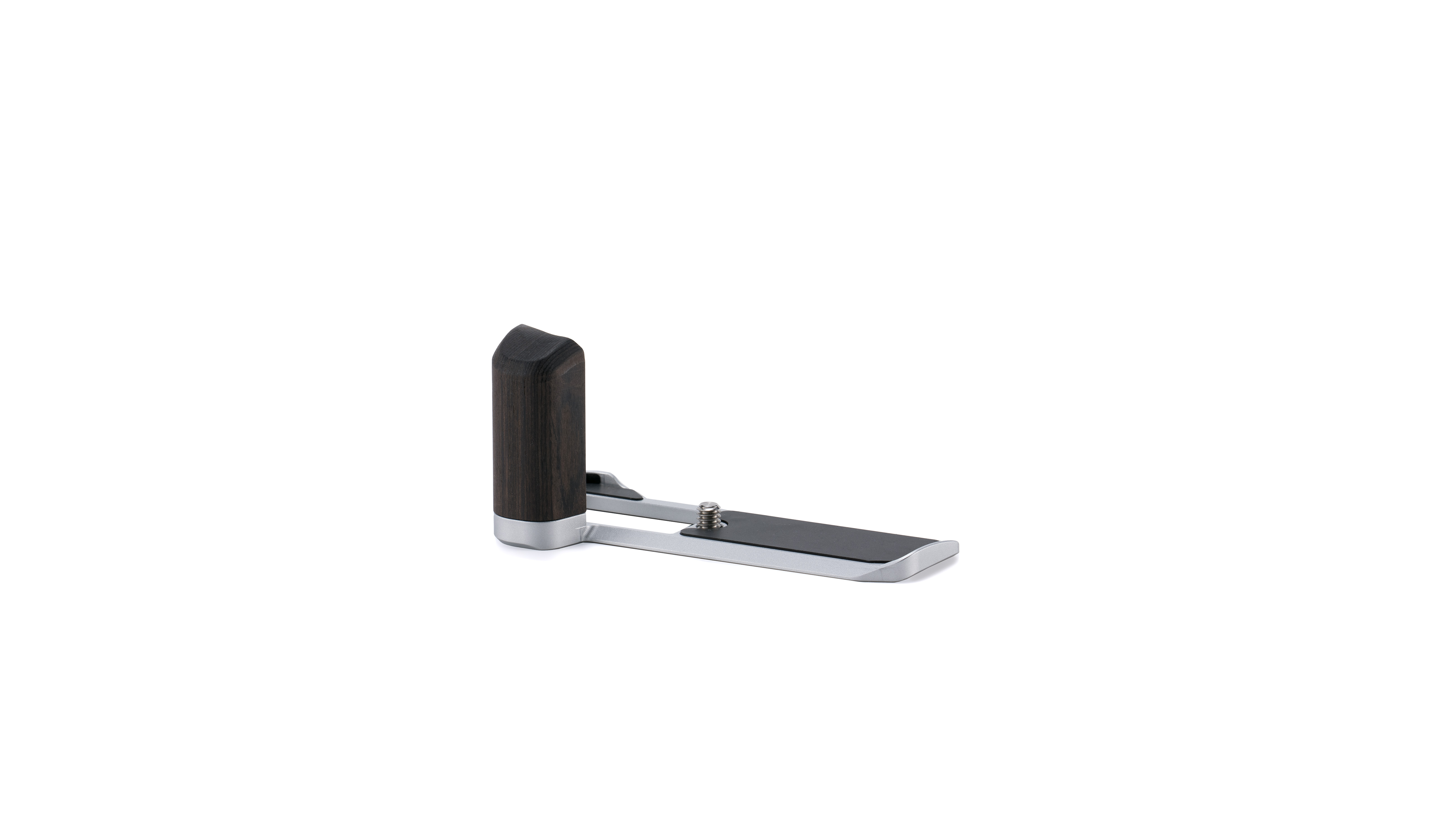 Tilta Mounting Baseplate with Wooden Grip for Fujifilm X-M5 - Silver