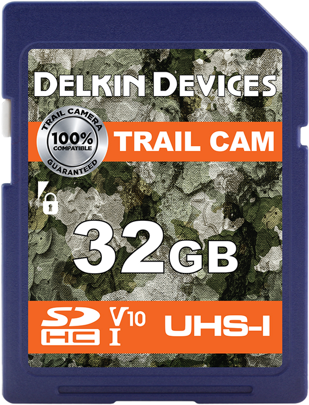 Delkin SDHC Trail Cam R100/W30 U3 (V30) 32GB