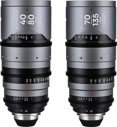 Laowa Sunlight 2X Anamorphic Zoom 2-Lens Bundle (40-80mm,70-135mm) (Clear) Arri PL