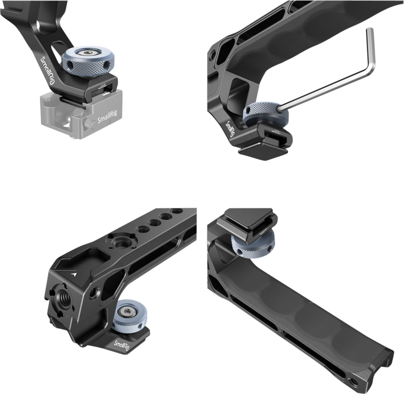 SmallRig 3764 Top Handle with Cold Shoe - 4