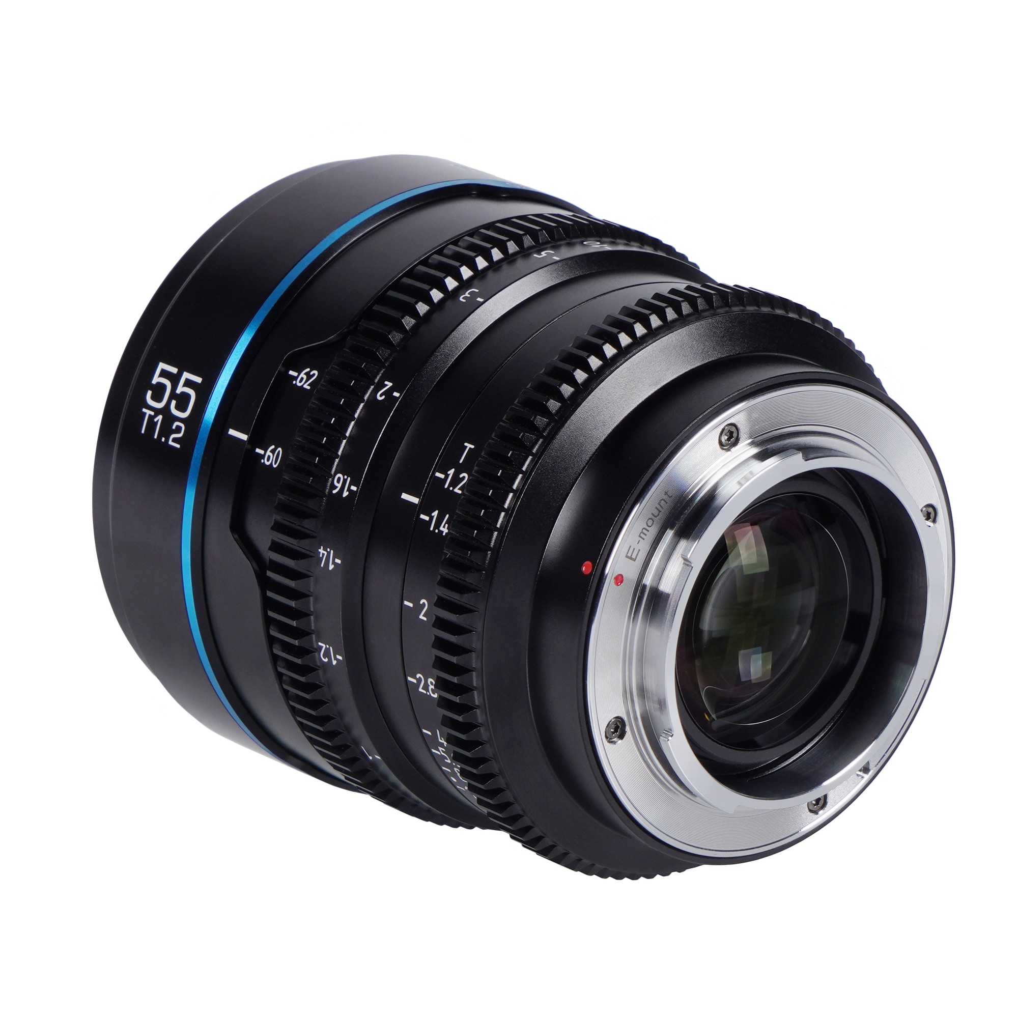 SIRUI Nightwalker Series 55mm T1.2 S35 Manual Focus Cine Lens (X Mount, Black) – för filmskapare
