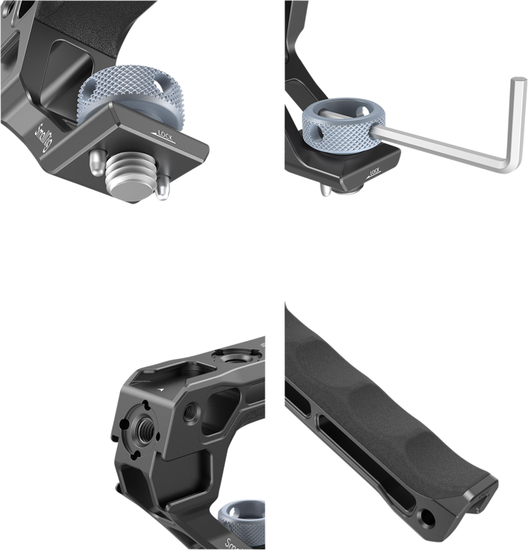 SmallRig 3765 ARRI Locating Top Handle - 4