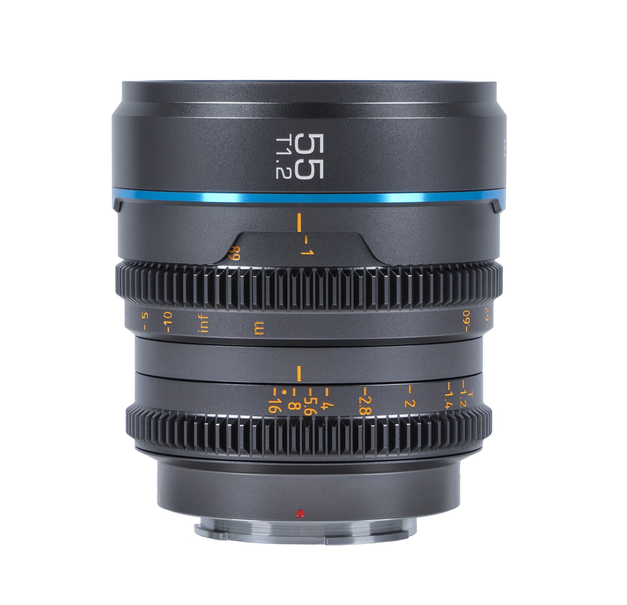 SIRUI Nightwalker Series 55mm T1.2 S35 Manual Focus Cine Lens (X Mount, Gun Metal Gray)
